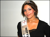 Sarah Mendly, Miss Nottingham 2005