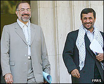 احمدی نژاد و جهرمی