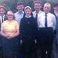 Margaret's first visit home after becoming a nun - 1968. (L to R) Mary, John, Barney, Fergus, Gerry & Anne. Mum Margaret, Margaret Jnr and dad Peter are at the front