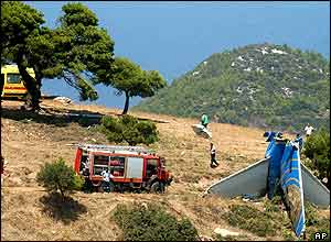 Místo letecké havárie