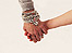 Holding hands