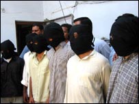 वाराणसी धमाके के सिलसिले में गिरफ़्तार लोग