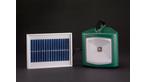 Solar-powered lamp and charger
