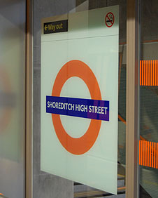 Shoreditch High Street Tube Station