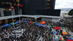 香港反国教示威