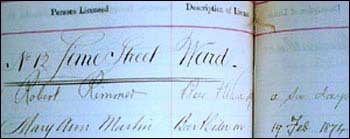 Beer, wine and cider licenses