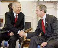 Каримов ва Буш