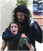 Leslie Grantham is hooked on Dani lets hope he doesn't Harmer.