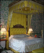 Bed in Belvoir Castle