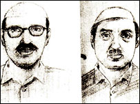 संदिग्धों के स्केच