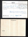 Dads WW1 Medal Card