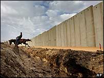 Barreira na Cisjordânia