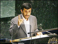 احمدی نژاد در مجمع عمومی