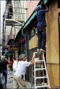 New Orleans'da Katrina hazırlıkları