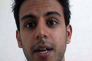 Vishal was shocked when he was diagnosed with cancer - but staying positive helps him cope.