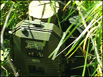 Ottercam is hidden in a secret location.