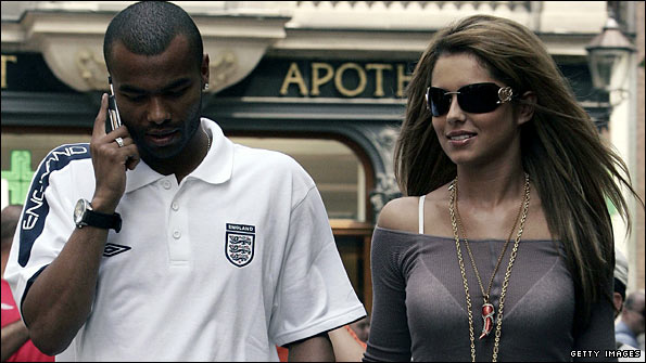 Ashley and Cheryl Cole