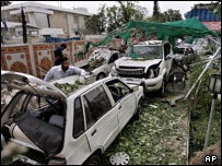 انفجار در نزدیک سفارت دانمارک 