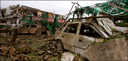 اسلام اباد کې د ډنمارک سفارت ته څېرمه د چاودنې ځاى 