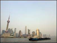 Vista de Xangai