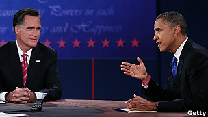 Romney e Obama / Getty