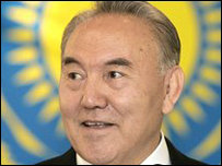 Қозоғистон Президенти Нурсултон Назарбоев
