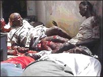 زخمی انفجار موگاديشو