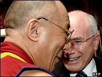 Dalai Lama ve John Howard