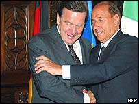 Берлусконі і Шредер