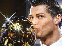  Ronaldo và quả bóng vàng châu Âu