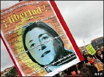 Ingrid Betancourt em poster