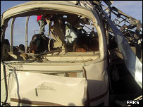 انفجار زاهدان، عکس از فارس