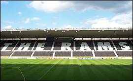 View of the pitch from the tunnel side