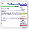 Salisbury Cathedral Webpage