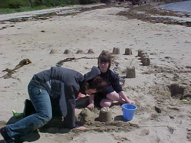 The sand castle