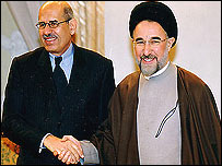 ایرانی صدر خاتمی اور محمد البرادئی