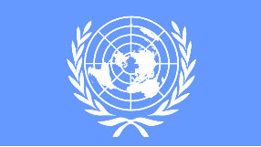 The UN logo