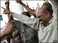 عمر البشیر رئیس جمهور سودان 