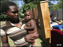 زن آواره زیمبابوه