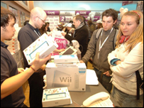 Cửa hàng bán trò chơi Wii