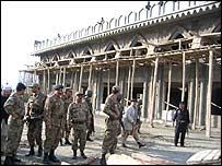 امام ڈھیری میں فوج