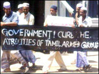 Muslim protest (Photo Thakshila Dilrukshi)