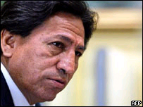 Alejandro Toledo, presidente do Peru