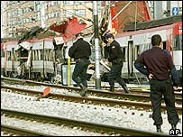 Explosão em trem de Madri