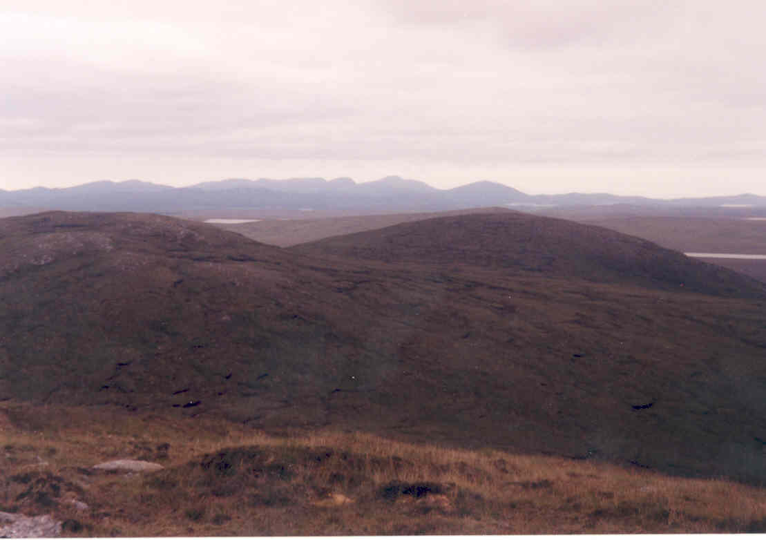View west from Beinn Mholaich