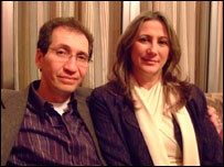 Mohamad Kassen Omais e a mulher, Gisele do Couto Oliveira (foto: Tariq Saleh)