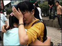 Moradores de Chengdu