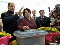 Ibrahim Rugova volí