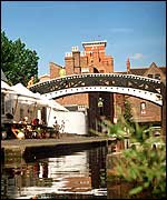 Canals at Gas Street Basin