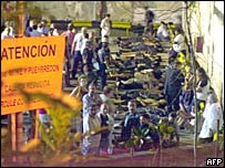 Corpos das vítimas do incêndio na casa noturna de Buenos Aires